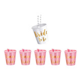 Vasos De Shot Con Collar Bride/novia - Team Bride