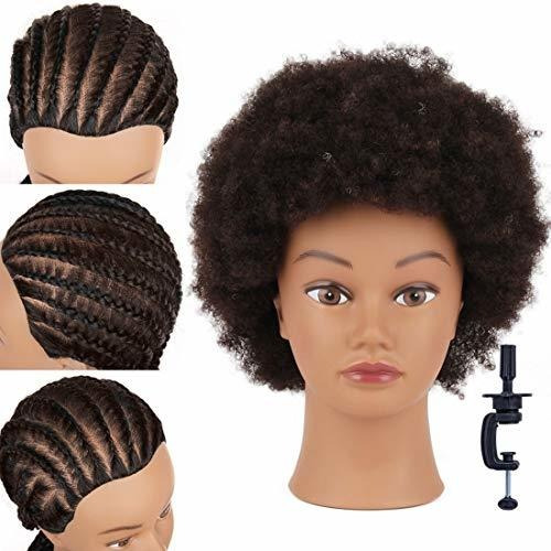 Extensiones De Cabello - Newshair 9 Afro Mannequin Head For 