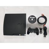 Consola Playstation 3 Slim, De 120 Gb, Liberada Con Cfw