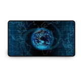 Mouse Pad Gamer Speed Extra Grande 90x40 Mapa Mundi #4