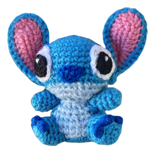 Amigurimi Stitch - Tejido A Crochet (c/llavero)