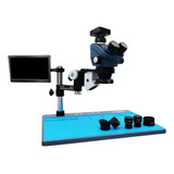 Microscópio Trinocular Simul-focal Camera 38mp Tela 10'kaisi
