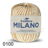 Barbante Euroroma Milano N°6 200g - Escolha Sua Cor