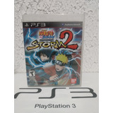 Jogo Naruto Ultimate Ninja Storm 2 Ps3 Física Completo R$120