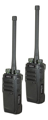 Kit 2 X Rádio Comunicador Intelbras Walk Talk Rpd8 Vhf 30km