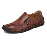 Conjunto Artesanal De Sapatos Masculinos Casuais Respiráveis