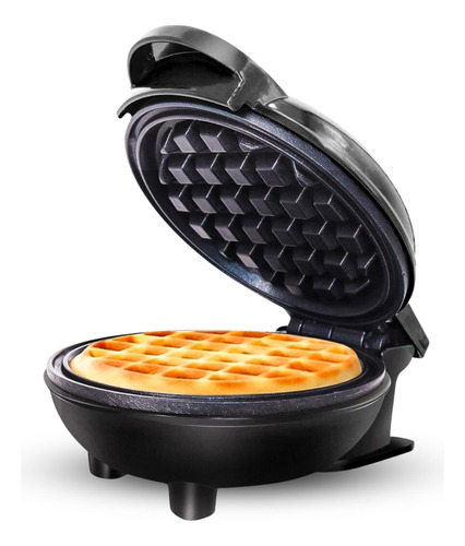 Maquina De Waffle Omeleteira Grill Pratic 350w Antiaderente Cor Preto Voltagem 110v