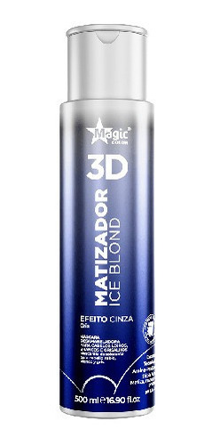 Magic Color Profissional Gloss Matizador 3d Ice Blond 500ml