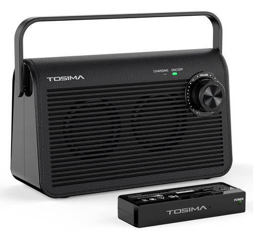 Tosima Tv-9000 Altavoz De Tv Inalámbrico Transmisor Rf