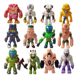 12pcs Doom Figura Modelo Juguete Regalo Para Niños