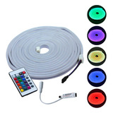 Super Tira Neon Led Rgb 5m Para Exteriores 5050 Flexible