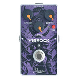 Pedal De Efectos Rowin Re-02 Vibrock Chorus Vibrato Para Gui