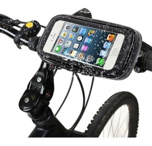 Holder Soporte Impermeable Celular Gps Para Manubrio Bici