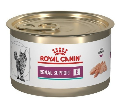 Alimento Royal Canin Veterinary Diet Feline Renal Support E Para Gato Adulto Sabor Mix En Lata De 165g