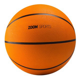 Balón De Basketball Zoom Sports Clásico # 7 Pro Z6000 Color Naranja Claro