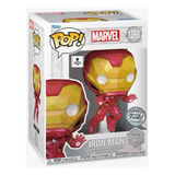 Funko Pop Disney 100th Marvel Iron Man Facetado Exclusivo