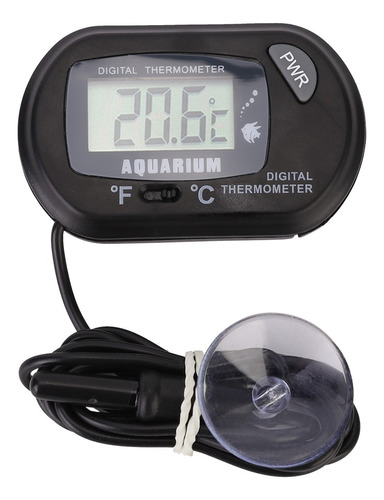 Termometro Digital Lcd Acuario Pecera Sonda Temperatura Agua