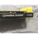 Placa De Video Nvidia Quadro K1200 4 Gb - 4 Monitores(zerada