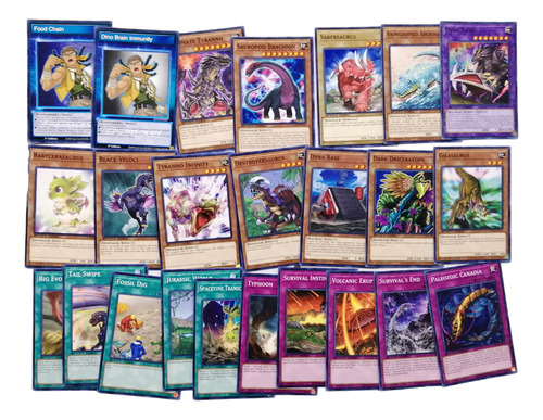 Deck Dinosaurios Speed Duels Anima Baby Tyrano Base Baraja