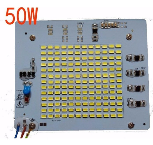 10 Circuito Super Power Led 50w Branco Frio ,12 Volts