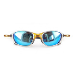 Óculos Double Xx Metal 24k Azul Ice Lupa Vilao Juliet