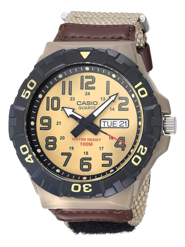 Reloj Casio  Mrw-210hb-5bvcf Banda De Velcro Al Aire Libre D