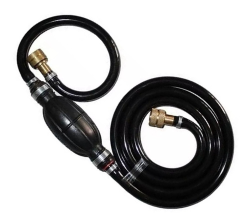 Mangueira Com Bulbo E Conector Para Motor Suzuki Até 65 Hp