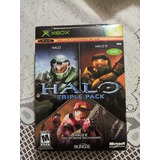 Halo Triple Pack *sellado* Muy Raro Para Xbox Clasico