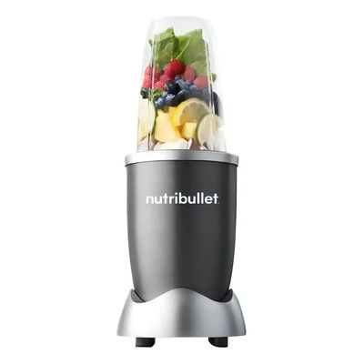 Licuadora portátil Nutribullet 600-series 5 accesorios 600W 710 mL gris con vaso de tritan - Incluye 5 accesorios | Envío gratis