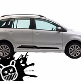 Calco, Ploteo Decorativo Lateral Genetic Volkswagen Suran  !