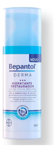 Loção Facial Noturna Bepantol Derma Hidratante 50ml