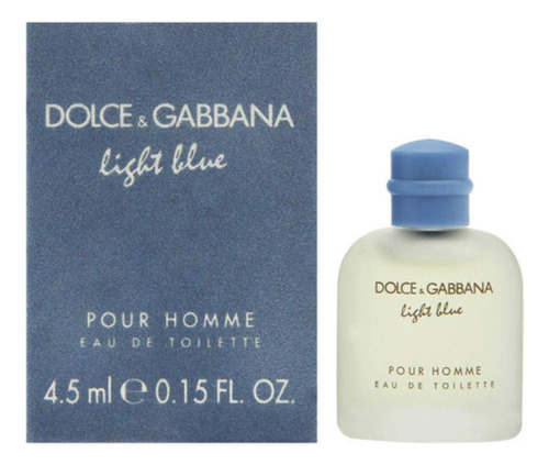 Dolce & Gabbana Light Blue Homme  Minitalla Edt 4,5ml 