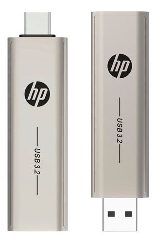 Pendrive Hp 128gb Type-c Dual Flash Usb 3.2 Usb-c X796c