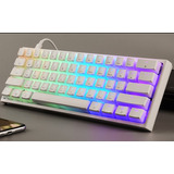 Teclado Mecánico For Juegos Gamakay Mk61 60% Rgb Pudding