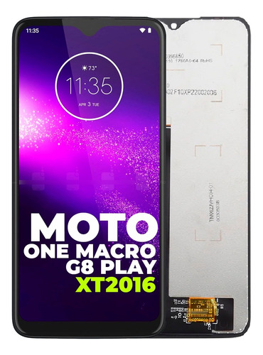 Módulo Pantalla Display Motorola G8 Play One Macro Original 