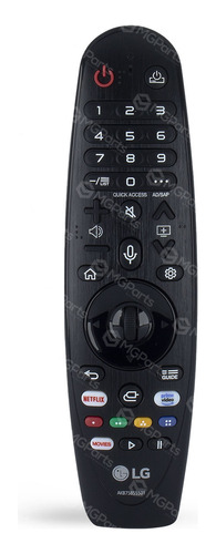 Controle Remoto LG Smart Magic Akb75855501 - Mr20ga Original