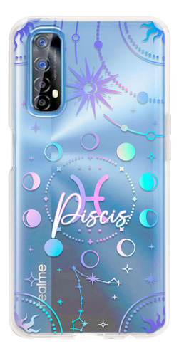 Funda Para Realme  Uso Rudo Para Mujer Signo Zodiaco Piscis