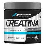 Creatina Monohidratada 300g 100% Pura - Bodyaction Sabor Sem Sabor