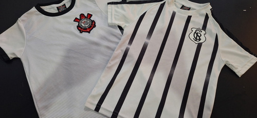 2 Camisas Infantil Corinthians Licenciada 