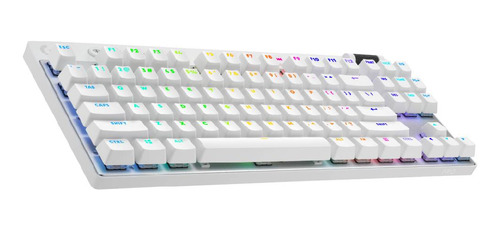 Teclado Gamer Logitech Pro X Tkl Lightspeed Us Blanco