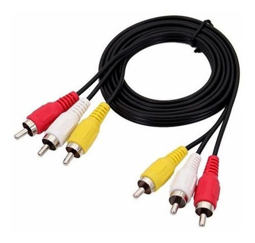 Cable Rca A Rca Auxiliar Audio/video 1.5m Av-003