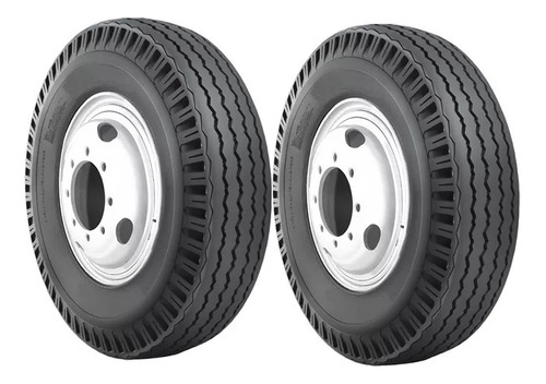 Paquete De 2 Llantas 7.50 R17 Turnpike Bl1000 10c 116/121l