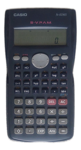 Calculadora Científica Casio Fx-82ms Gris Caja Manual Usada