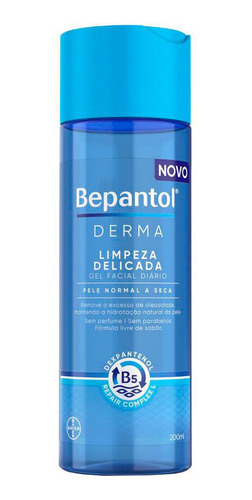 Bepantol Derma Gel Facial Limpeza Delicada 200ml