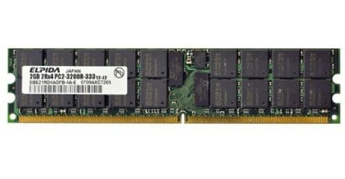 Memoria Ram De Servidor Elpida 2gb Pc2-3200, Ddr2-400