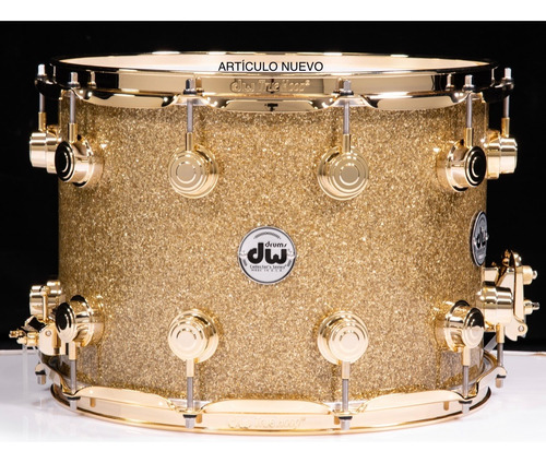 Tarola Dw Collectors Gold Glass Maple 14x10