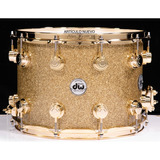 Tarola Dw Collectors Gold Glass Maple 14x10