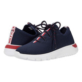 Tenis Azules Tommy Hilfiger Para Mujer