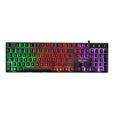 Teclado Gamer Retroiluminado Tecmaster Blacklight