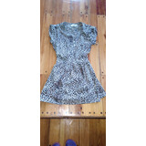 Vestido India Style Animal Print Talle S , Impecable Estado!